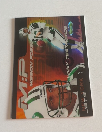 2000 Fleer Showcase Mission Possible #7MP Vinny Testaverde — front