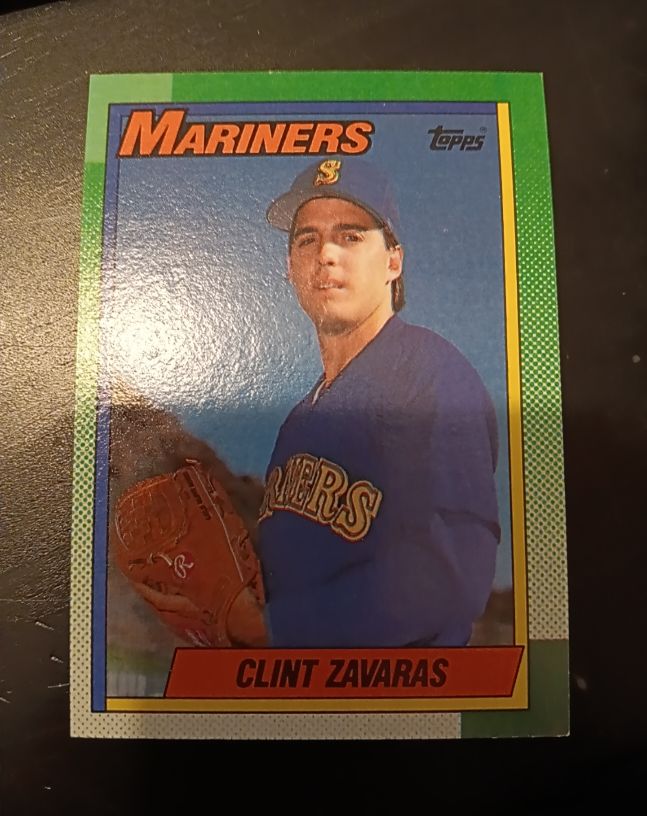 1990 Topps #89 Clint Zavaras — front
