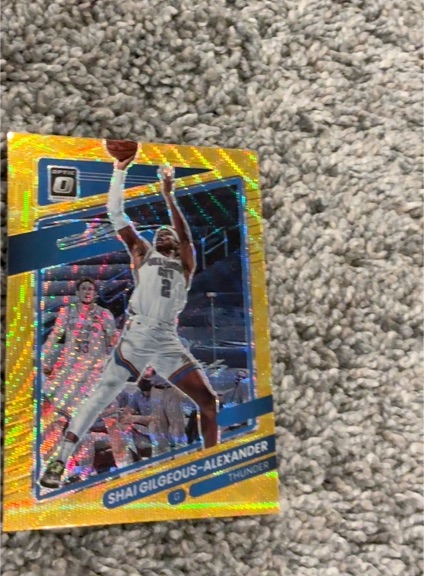 2021-22 Panini Donruss Optic #147 Shai Gilgeous-Alexander — front