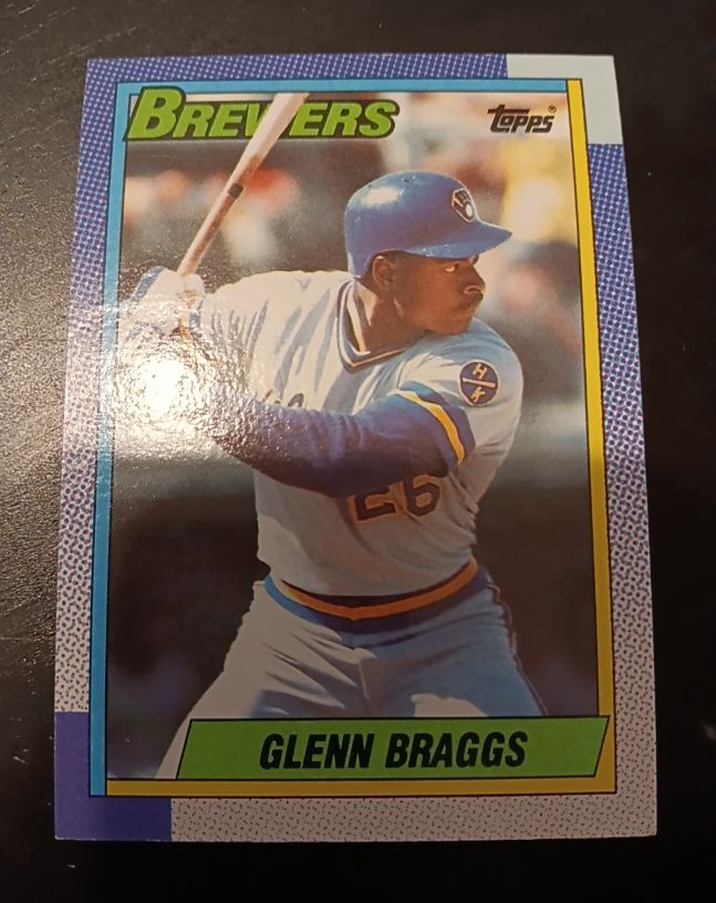1990 Topps #88 Glenn Braggs — front