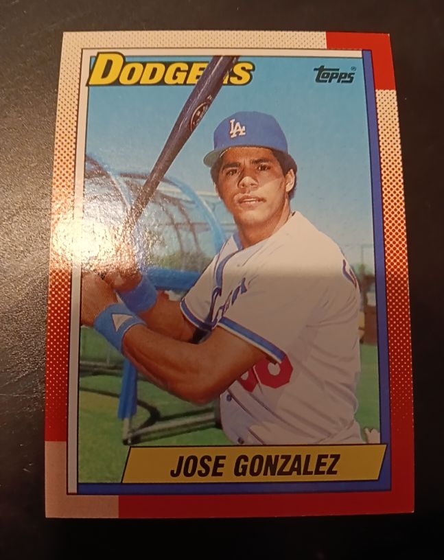 1990 Topps #98 Jose Gonzalez — front