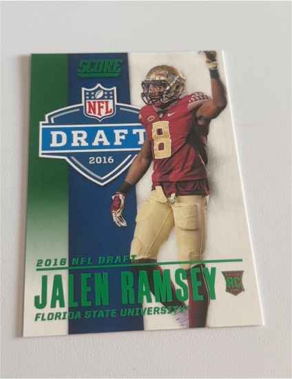 2016 Panini Score NFL Draft #10 Jalen Ramsey — front
