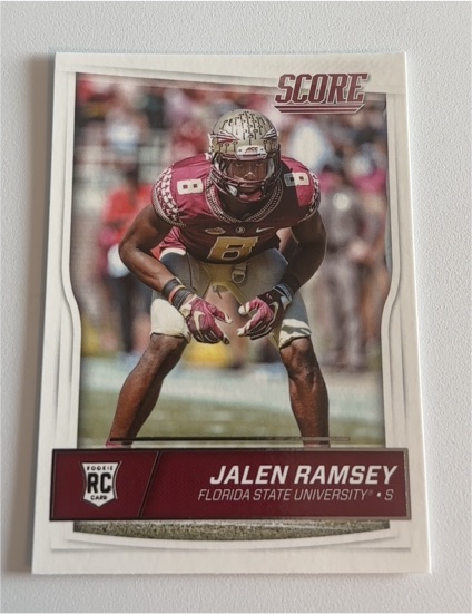 2016 Panini Score #418 Jalen Ramsey — front