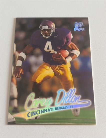 1997 Fleer Ultra #181 Corey Dillon Rookie Card — front