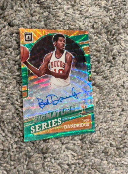2021-22 Panini Donruss Optic Signature Series #SS-BDR Bob Dandridge — front