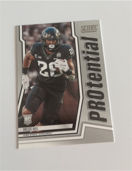 2022 Panini Score PROtential #P-BH Breece Hall — front
