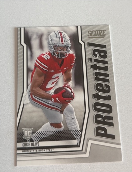 2022 Panini Score #P-CO Chris Olave — front