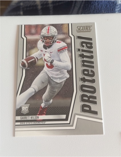 2022 Panini Score #P-GW Garrett Wilson — front