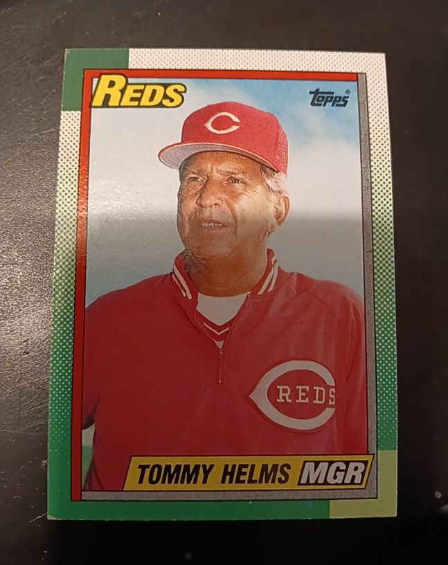 1990 Topps #110 Tommy Helms — front