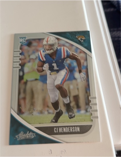 2020 Panini Absolute Football #113 CJ Henderson — front