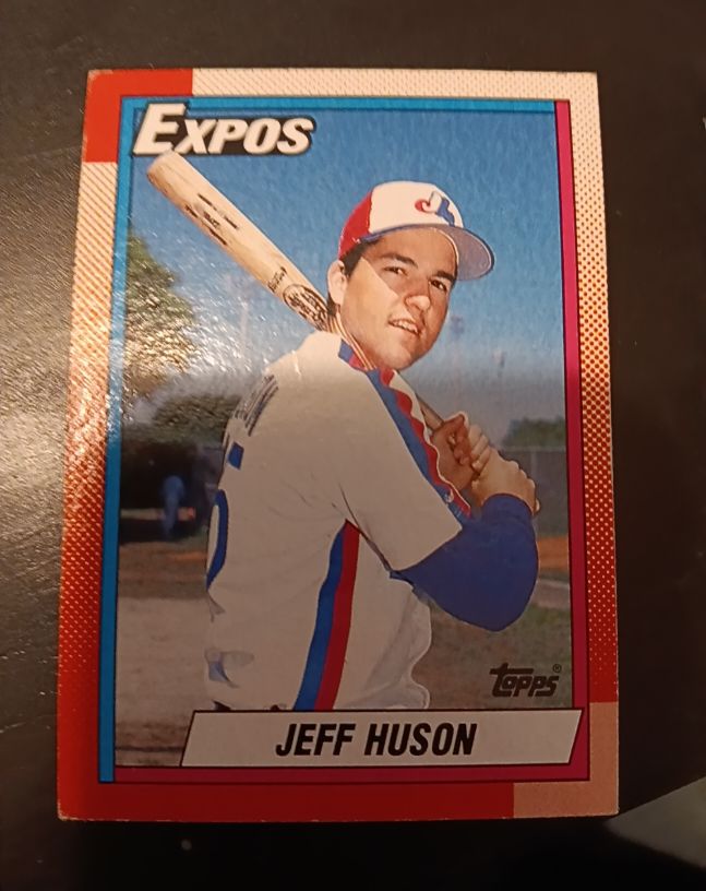 1990 Topps #72 Jeff Huson — front