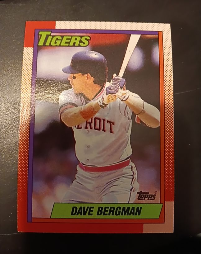 1990 Topps #77 Dave Bergman — front