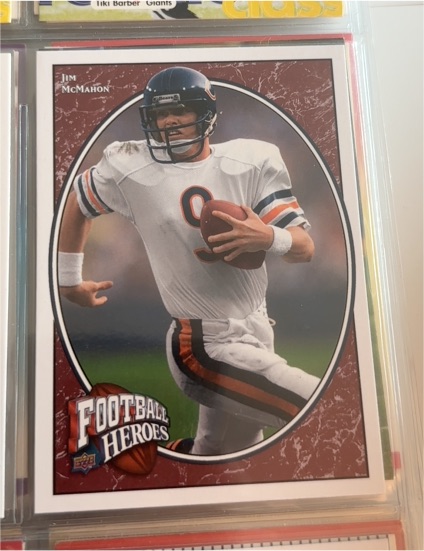 2008 Upper Deck Football Heroes Jim McMahon — front