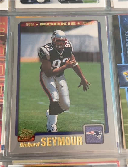 2001 Topps #360 Richard Seymour — front