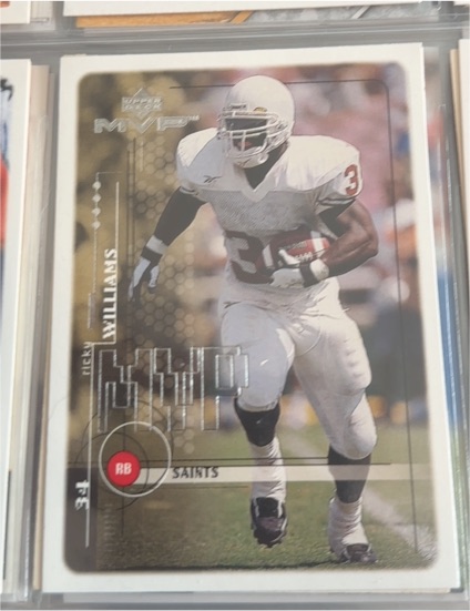 1999 Upper Deck MVP #201 Ricky Williams — front