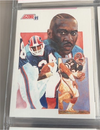 1991 Score #664 Thurman Thomas — front