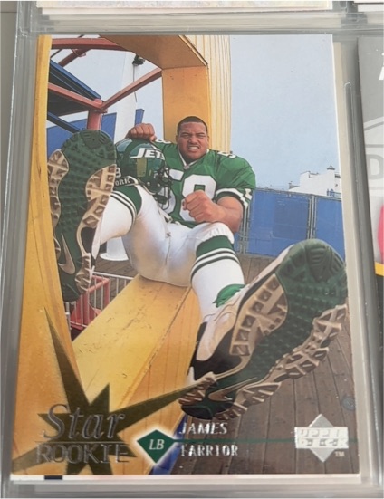 1997 Upper Deck #14 James Farrior — front