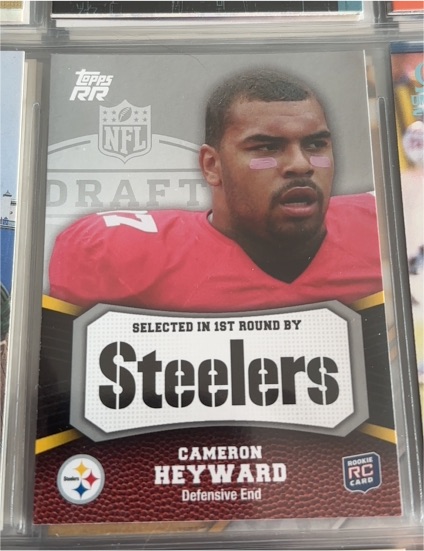 2011 Topps Rising Rookies #158 Cameron Heyward — front