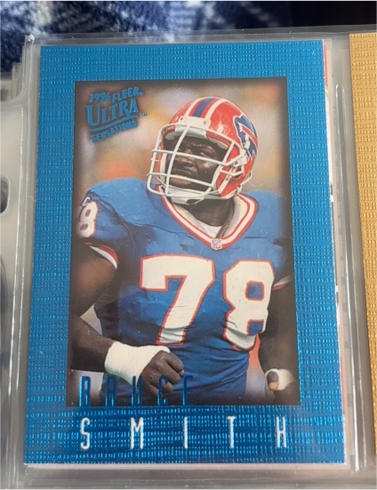 1996 Fleer Ultra Sensations #11 Bruce Smith — front