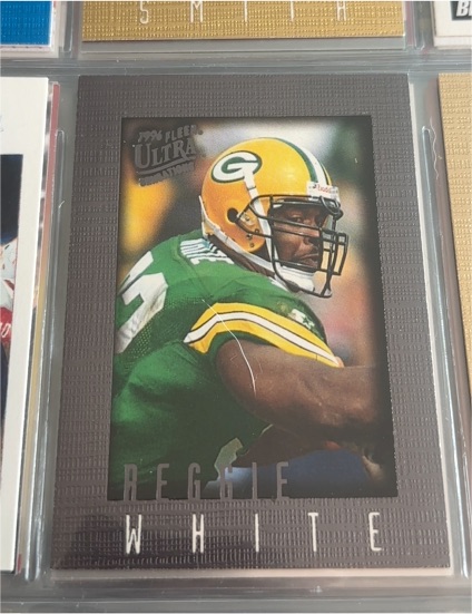 1996 Fleer Ultra Sensations #40 Reggie White — front