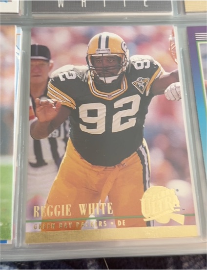1994 Fleer Ultra #114 Reggie White — front