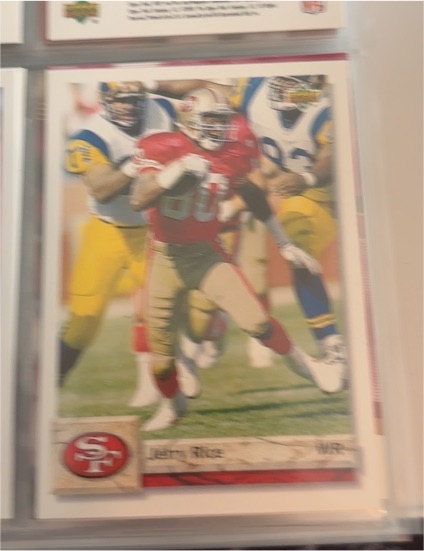 1992 Upper Deck #616 Jerry Rice — front