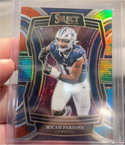 2023 Panini Select #PH-MPA Micah Parsons — front