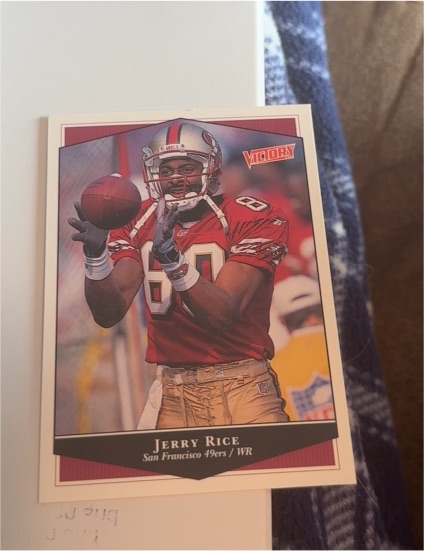 1999 Upper Deck Victory #236 Jerry Rice — front