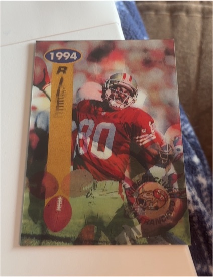 1994 Sportflics 2000 #45 Jerry Rice — front