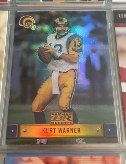 2000 Bowman Reserve BR 13 Kurt Warner — front