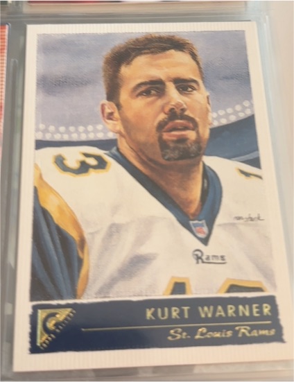 2001 Topps Gallery #96 Kurt Warner — front