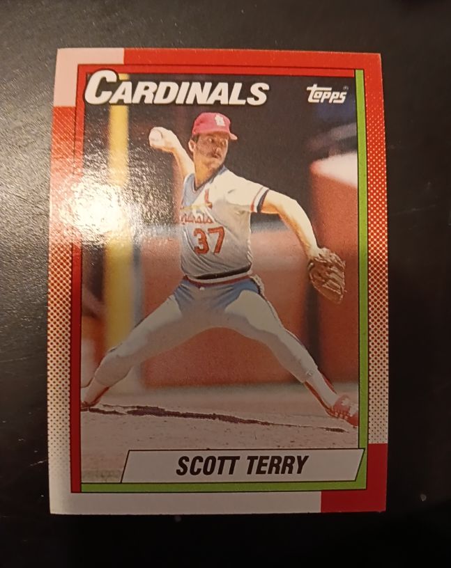 1990 Topps #82 Scott Terry — front