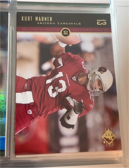 2008 SP #83 Kurt Warner — front