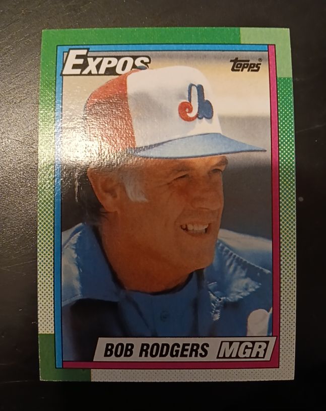 1990 Topps #81 Bob Rodgers — front