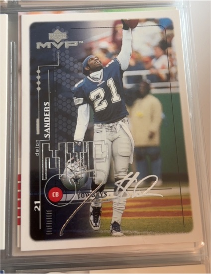 1999 Upper Deck MVP #53 Deion Sanders — front