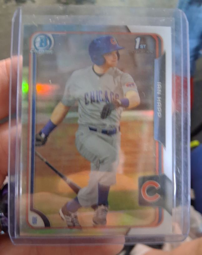 2015 Bowman Chrome #28 Ian Happ — front