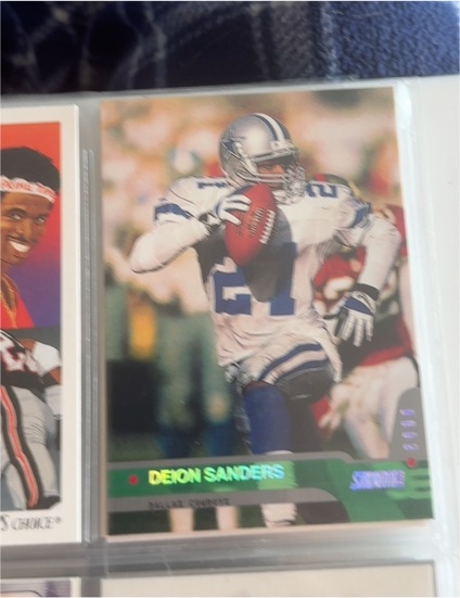 2000 Topps Stadium Club #85 Deion Sanders — front