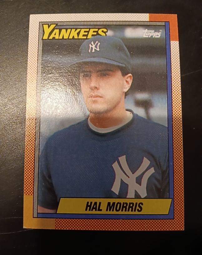 1990 Topps #236 Hal Morris — front