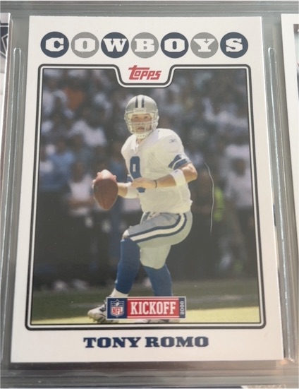 2008 Topps Kickoff #57 Tony Romo — front