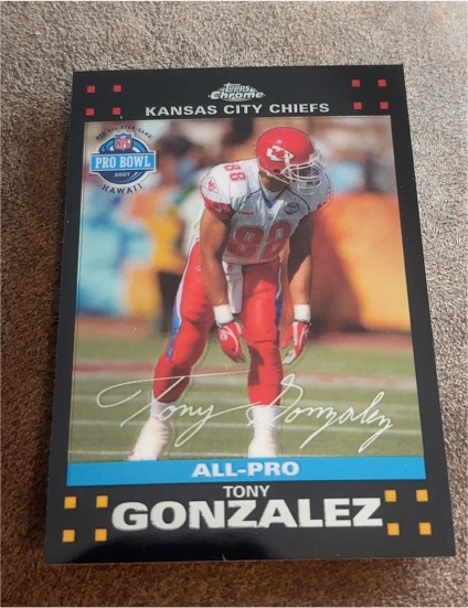 2007 Topps Chrome #TC48 Tony Gonzalez — front