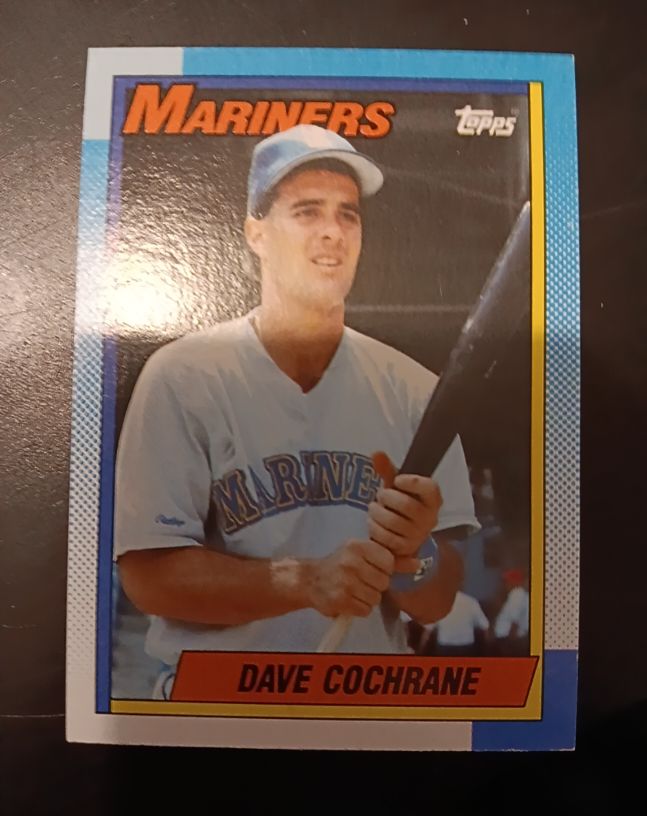 1990 Topps #491 Dave Cochrane — front
