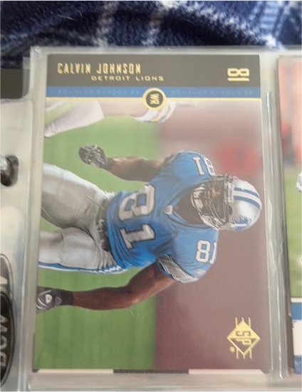 2008 Upper Deck SP Rookie Edition #81 Calvin Johnson — front