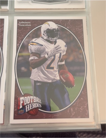 2008 Upper Deck Football Heroes #58 LaDainian Tomlinson — front