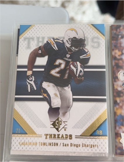 2009 Upper Deck SP Threads #21 LaDainian Tomlinson — front