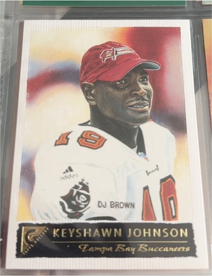 2001 Topps Gallery #69 Keyshawn Johnson — front