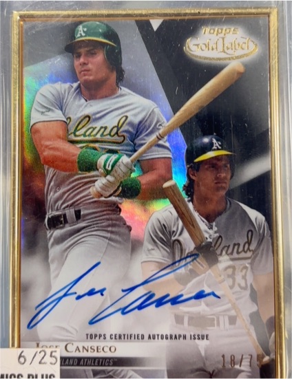1998 Topps Gold Label #33 Jose Canseco — front