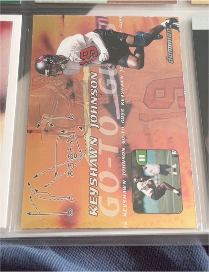 2000 Skybox Dominion #11 Keyshawn Johnson — front