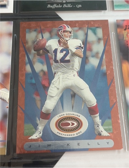 1999 Donruss Preferred QBC #24 Jim Kelly — front