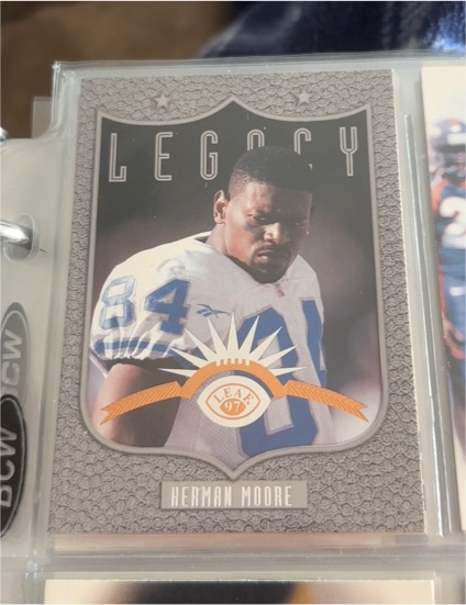1997 Leaf Legacy #195 Herman Moore — front