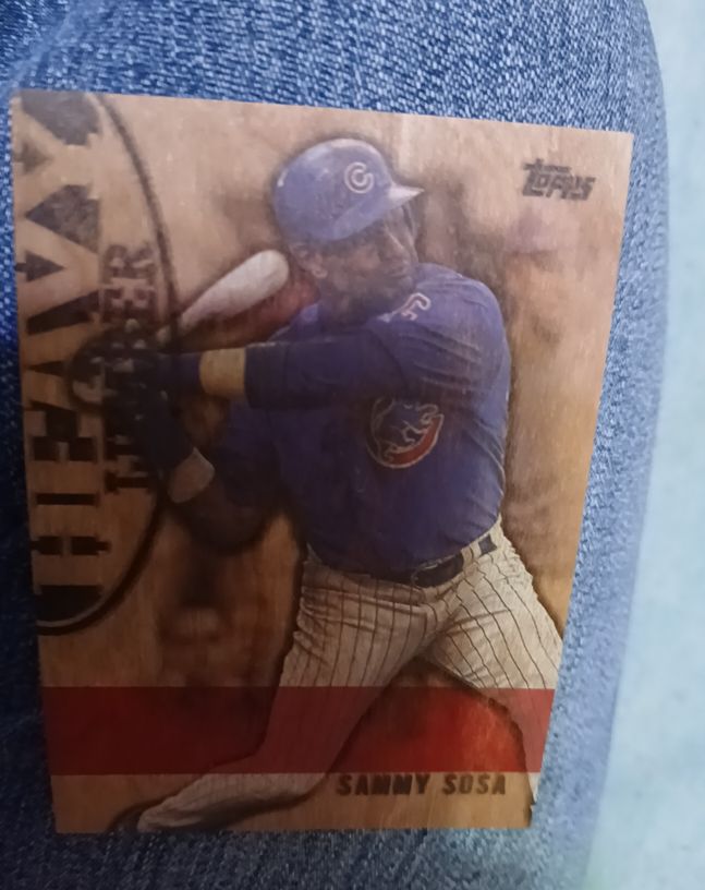 2024 Topps Series 2 Heavy Lumber #HL-39 Sammy Sosa — front